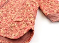 Wheat sandstone termojakke Herta flowers